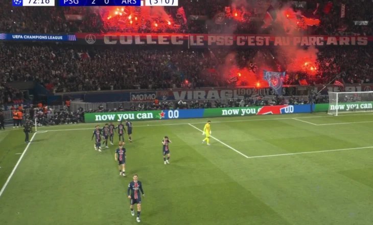 PSG bën detyrën ndaj Arsenalit dhe pret biletën për finalen e Champions League (video)