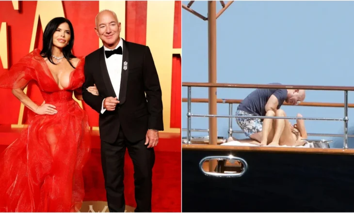 Publikohen fotot private të Jeff Bezos dhe të fejuarës së tij, në jahtin 500 milionë dollarësh