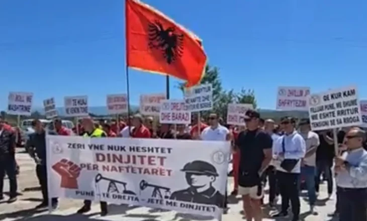 Punëtorët e Bankers Petroleum Protestojnë në Ditën Ndërkombëtare të Punës, Kërkojnë Paga Dinjitoze dhe Kushte më të Mira