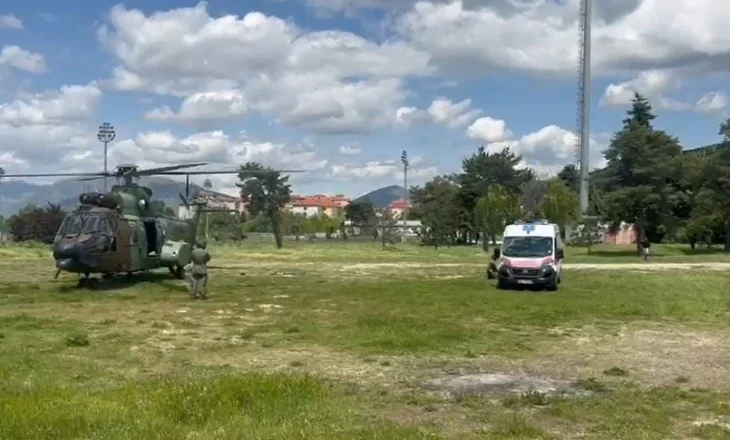 Ra nga çatia e kishës, prifti sillet me helikopter në Tiranë