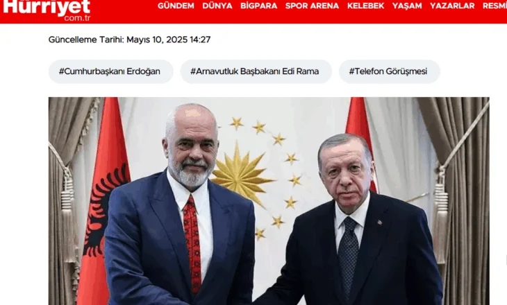 Rama dhe Erdogan, një “alo alo” një ditë para zjedhjeve