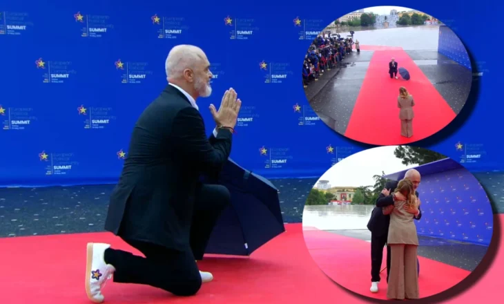 Rama i ulet në gjunjë/ Kryeministrja Meloni: E bën vetëm që të jetë i gjatë sa unë