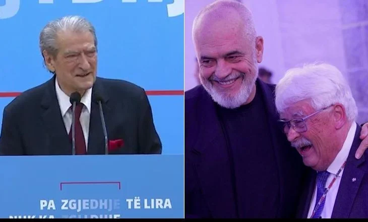Rama krah për krah me aleatin e tij Brok, Berisha: Urimi i tij është ironi! 
