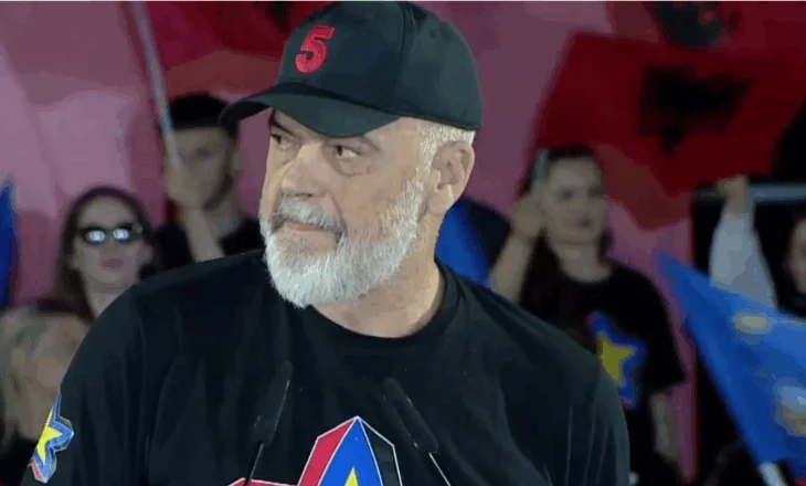 Rama në mitingun përmbyllës në Tiranë: Në 11 maj lërini mënjanë ngjyrat partiake, mendoni për fëmijët tuaj, votoni Shqipërinë në BE