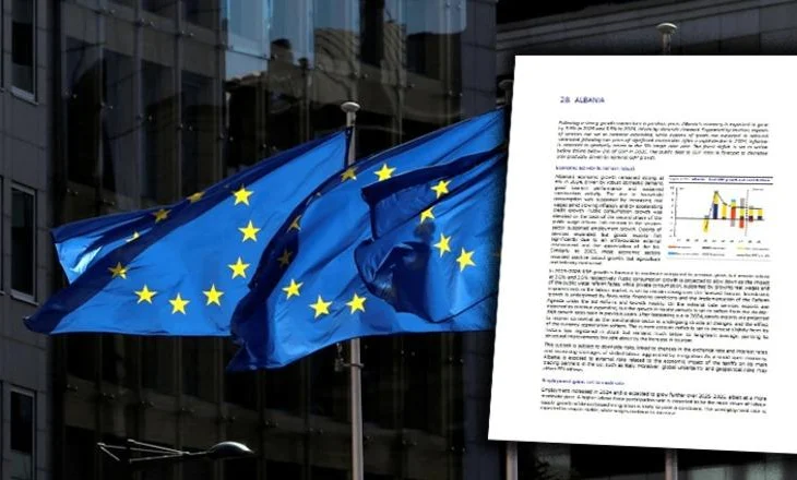 Raporti i KE: Rritja ekonomike pritet 3.6%! Lufta tarifore? Shqipëria preket nëse dëmtohet Evropa