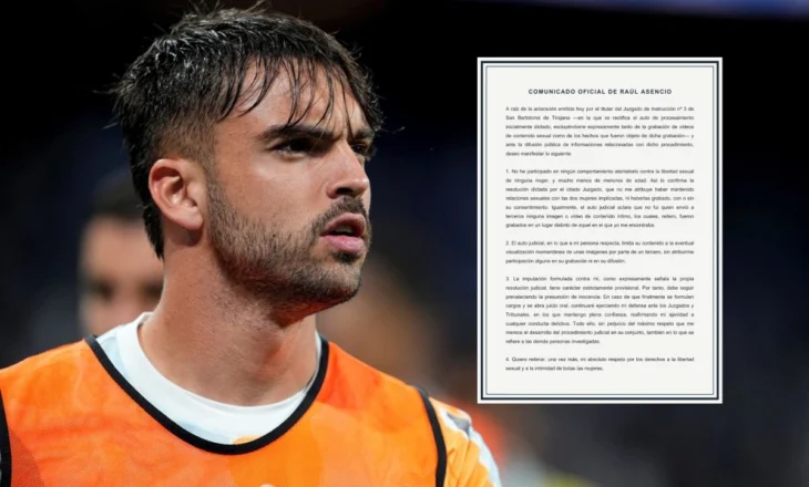 Raul Asencio del me deklaratë zyrtare mbi akuzat me të cilat përballet në gjyq!