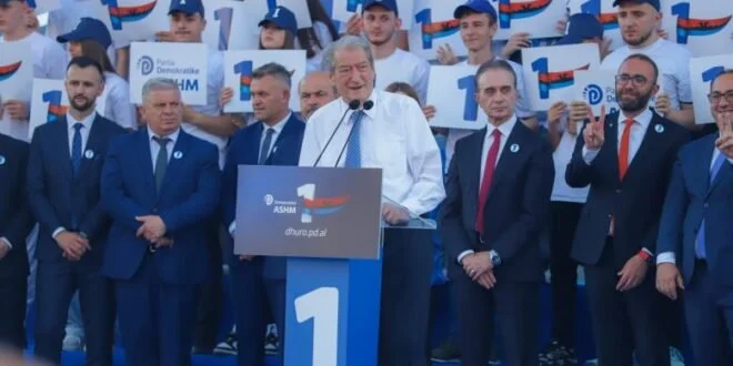 Regjimi i Ramës varfëroi shqiptarët”/ Berisha: Kjo natë 12 vjeçare e ka një fund dhe fundi i saj është 11 maji, fitorja e çdo shqiptari!
