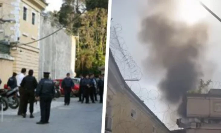 Revoltë në burgun e Korfuzit! Të burgosurit shqiptarë dhe gjeorgjianë i vënë flakën dyshekëve