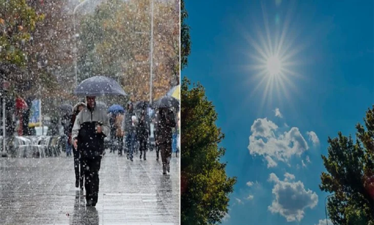 Rrebeshe shiu dhe temperatura të larta, vazhdojnë ‘kapriçot’ e motit