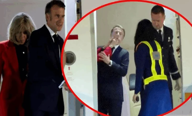 Rusia tallet me shpullën që mori Macron nga gruaja: Ishte dora e Kremlinit