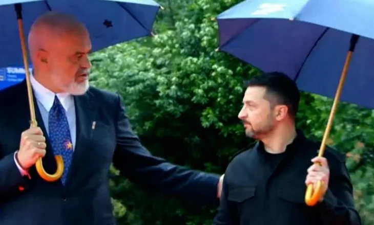 Samiti Evropian/ Takim i përzemërt me Ramën, mbërrin presidenti ukrainas Zelensky…