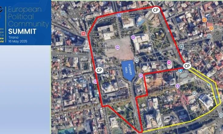 Samiti i BE më 15-16 maj/ Policia “blindon” Tiranën, ja rrugët që do të bllokohen