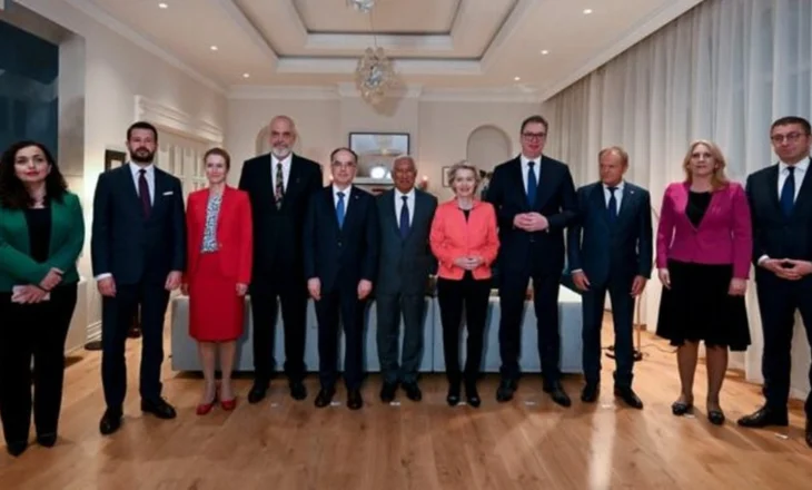 Samiti i BE në Tiranë/ Nga Osmani te Vuçiç e Tusk, Ursula von der Leyen publikon foton me liderët në Tiranë