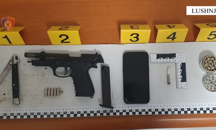 Sekuestohen armë zjarri në Lushnje