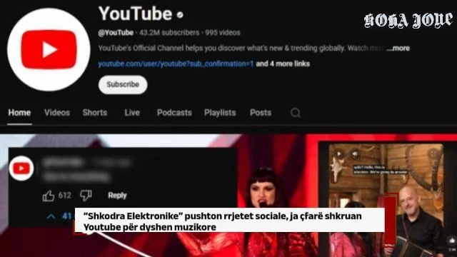 “Shkodra Elektronike” pushton rrjetet sociale, ja çfarë shkruan Youtube për dyshen muzikore