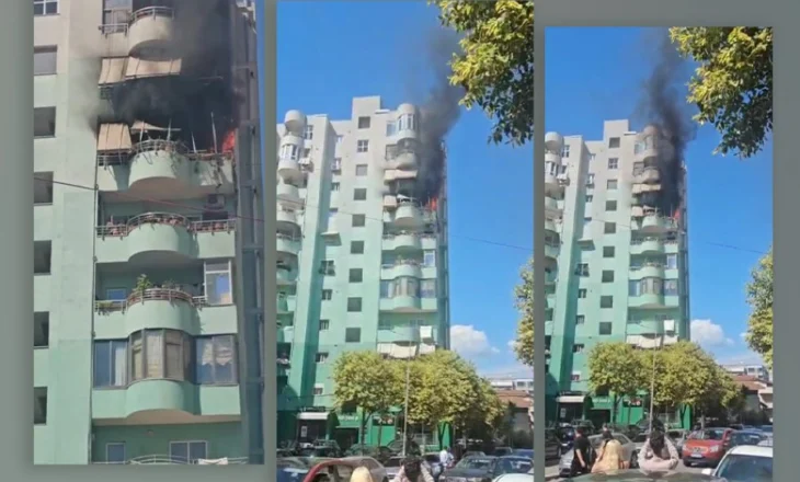 Shpërthen në flakë apartamenti te Komuna e Parisit, ja çfarë dyshohet
