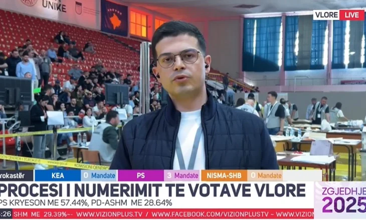 Socialistët presin të qetë rezultatin, ministri Vengu për “Vizion Plus”: Jemi në ritme pozitive, PS drejt një mandati të 9 në Vlorë