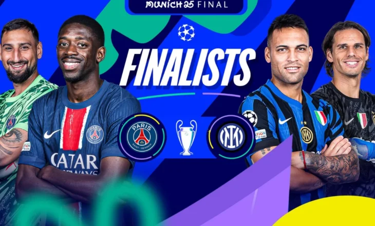 Starton finalja e Champions League/ PSG në kërkim të lavdisë, Inter lakmon trofeun e katërt!