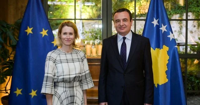 Takimi me Kallas, Kurti: Kosovës duhet t’i jepet statusi i vendit kandidat për në BE