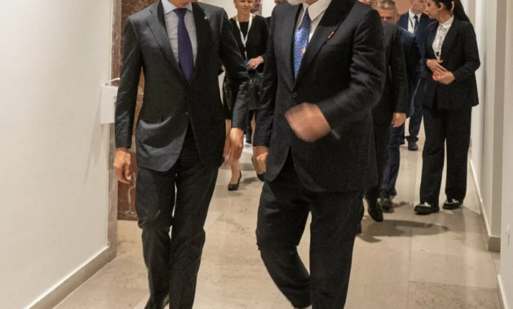 Takimi me Ramën në Kryeministri, shefi i NATO-së, Mart Rutte zbulon çfarë diskutuan