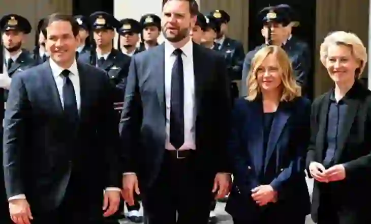 Takimi trepalësh në Itali/ Meloni, Vance dhe Von der Leyen nisin dialogun BE-SHBA
