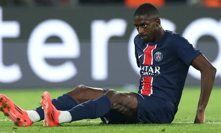 Te PSG heshtin për gjendjen e Dembele pas dëmtimit, klubi asnjë mesazh apo video për të hutuar londinezët