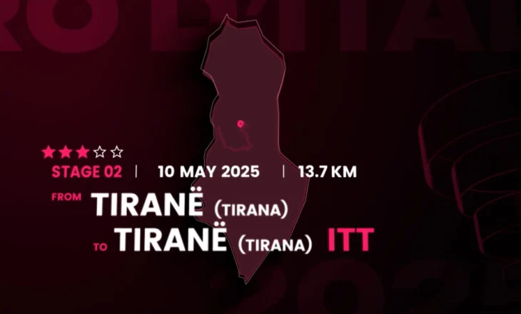 Të shtunën “Giro d’Italia” në Tiranë, rrugët që bllokohen