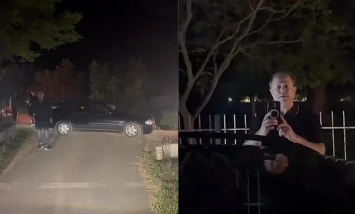 Tensionet e fushatës në Lezhë/ Nënkryetari i Bashkisë publikon videon kur Gjin Gjoni i bllokon rrugën