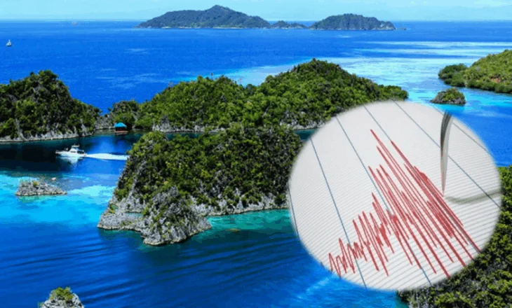 Tërmet 6.4 ballë të shkallës rihter godet Papuan Guinenë e Re