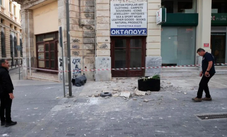 Tërmeti i fortë në Kretë, regjistrohen 9 paslëkundje! Raportohen rrëshqitje dherash në disa zona