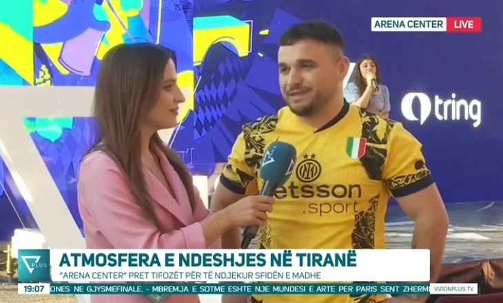 Tifozi nga “Fan Zone” parashikon rezultatin: Fiton Inter 2-0, nuk përballoj dot asnjë gol të PSG