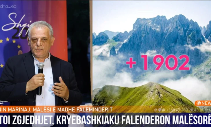 Tonin Marinaj: Malësi e Madhe, do të t’shërbej me përkushtim dhe gjithmonë ti, do të jesh në plan të parë