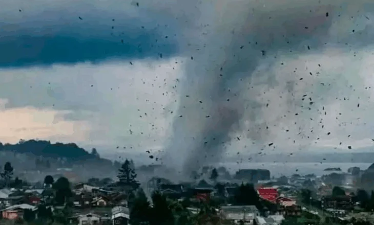 Tornadoja godet qytetin në Kili, 13 të plagosur dhe qindra shtëpi të shkatërruara