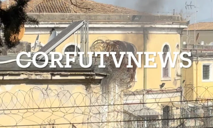 Trazirë në burgjet e Korfuzit, të burgosurit i vënë flakën dyshekëve, shikoni videon