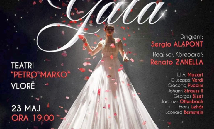 Trupat artistike të TKOB me “Opera Gala” këtë mbrëmje në skenën e teatrit të Vlorës