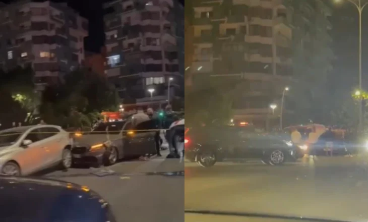 U ndoqën me makina duke u sharë dhe përfunduan te “Pallati me Shigjeta” duke u rrahur me leva! Sherr i rëndë në Tiranë mes dy shoferëve, qëllohet me armë (VIDEO)
