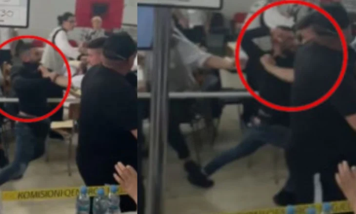 VD- Vëzhguesi i Orlando Rakipit godet me grusht sekretarin e PD në Kashar,  shoqërohet në polici, Këlliçi: Shkojmë në SPAK!