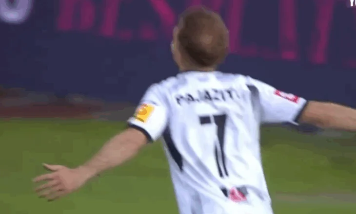 VIDEO/ 3 gola në 5 ndeshjet e fundit! Super Adrion Pajaziti, talenti i Shqipërisë shtang edhe Gatuzon 