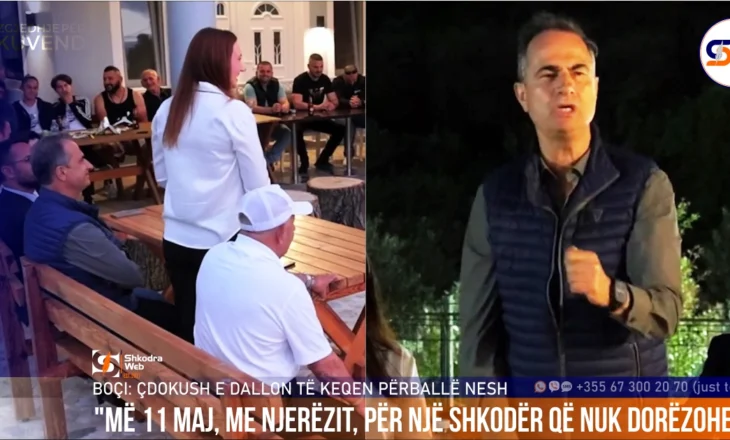 VIDEO – “Fasada e tyre ka rënë”, Luçiano Boçi: Më 11 Maj me shumicën e njerëzve të zakonshëm, për një Shkodër që nuk dorëzohet
