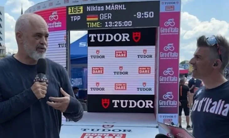 Video/ Giro d’Italia në Tiranë, kryeministri Rama ndan pamje nga aktiviteti: Krenar për Shqipërinë!