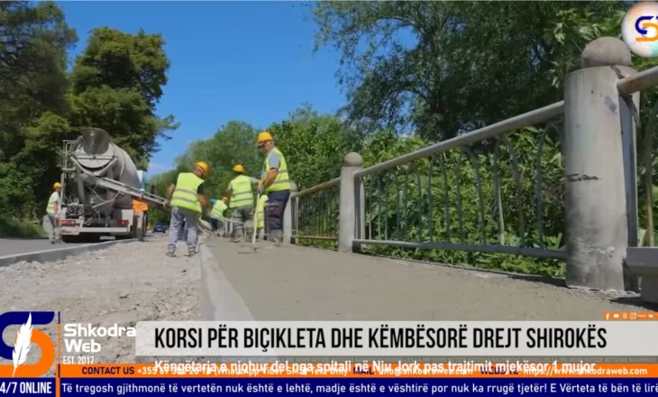 VIDEO – Korsi e dedikuar për biçikleta dhe këmbësorë nga Ura e Bunës drejt Shirokës…