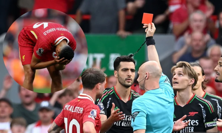 (VIDEO) Liverpool-Arsenal, spektakël, gola dhe Merino protagonist mirë dhe keq. “Anfield” përcjell Alexandër Arnold te dera… me vërshëllima!