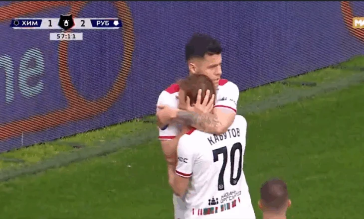 VIDEO/ Mirlind Daku shpërthen para ndeshjes me Serbinë, 2 super gola me Rubin Kazanin 