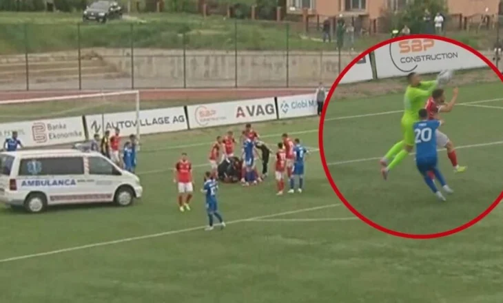 VIDEO/ Momente paniku në Kosovë, sulmuesi pëson hemorragji të brendshme në kokë