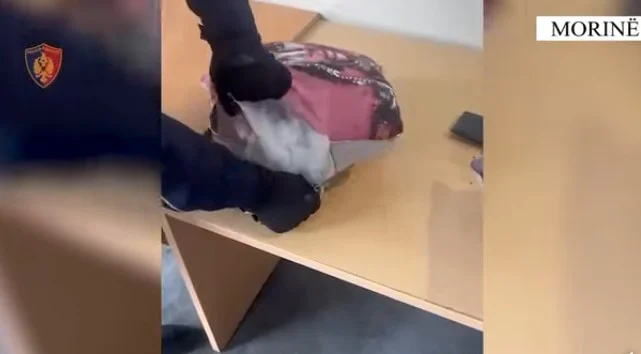 VIDEO/ Pako me drogë të fshehura brenda një jastëku, pranga 35-vjeçarit në Morinë