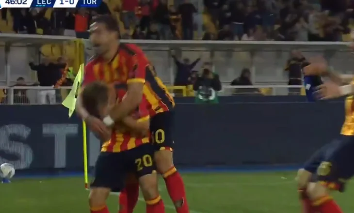 VIDEO/ Ramadani shënon golin më të bukur të karrierës, shpërthen në lot pas golit spektakolar