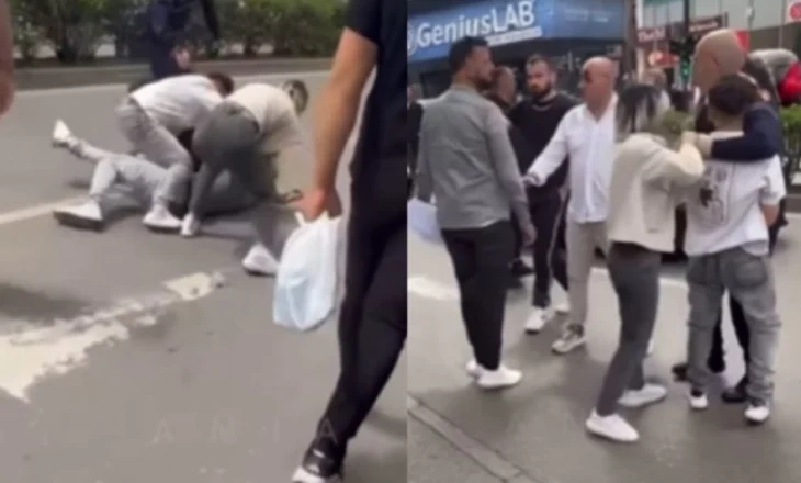 Video – Sherri me policin në Tiranë, arrestohet i riu
