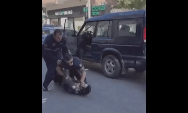 VIDEO/ Terrorizoi Tiranën, publikohen pamjet e arrestimit të 42-vjeçarit