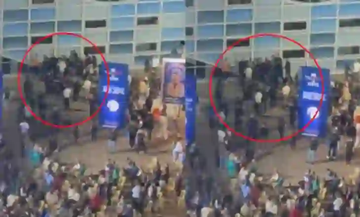VIDEO / Zbardhet sherri në mitingun e Berishës, djali i Luçiano Boçit përfundon në spital! Demokratët rrahën njëri-tjetrin