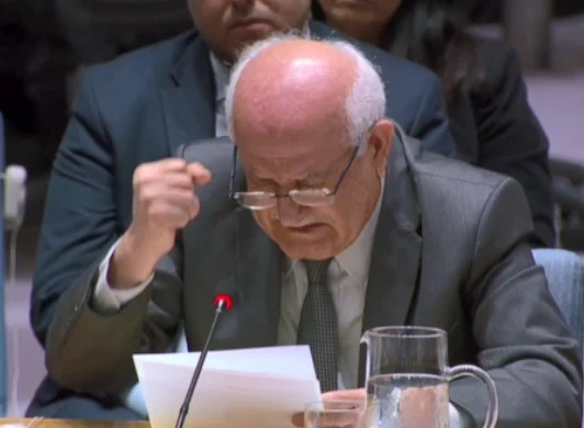 (VIDEO)Ambasadori palestinez në OKB qan me dënesë: 1300 fëmijë të vrarë prej marsit